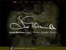 Tablet Screenshot of janetrobbinsmusic.com